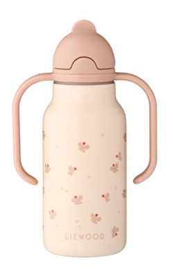 Wasserflasche Liewood Kimmie Mini Butterfly / Apple Blossom 250 ml