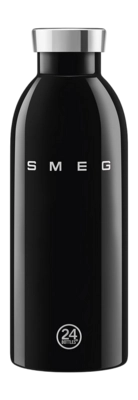 Wasserflasche Smeg WBF01BL Smeg x 24Bottles Black 500 ml