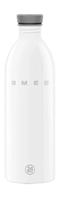 Wasserflasche Smeg WBF02WH Smeg x 24Bottles White 1L