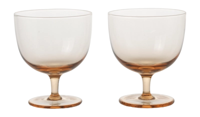 Wasserglas Ferm Living Host Blush 200 ml (2er-Set)