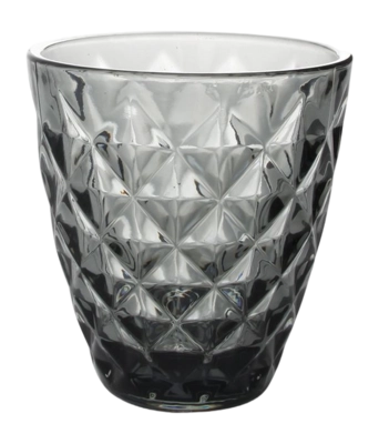 Wasserglas Salt & Pepper Prisma Grau 220 ml (4er-Set)