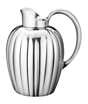 Wasserkaraffe Georg Jensen Bernadotte Rostfreier Edelstahl 1,6 L