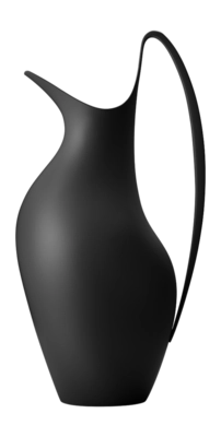 Wasserkaraffe Georg Jensen Henning Koppel Rostfreier Edelstahl Black 1,2 L