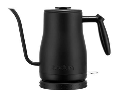 Wasserkocher Bodum Bistro Elektrisch Gooseneck Schwarz 1 L