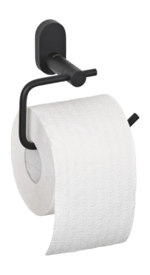 Toilettenpapierhalter Kela Alessio mit Wandhalterung Schwarz