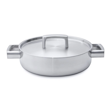 Schmorbratpfanne 5-lagig mit Deckel BergHOFF Ron Line 24 cm