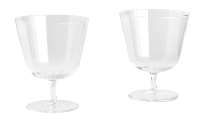 Weinglas HAY Curve Stem Glass Small (Set von 2 Stück)