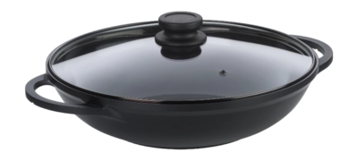 Wok Kela Atura Schwarz 32 cm