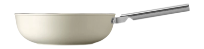 Wok Smeg 50's Style Cream 30 cm