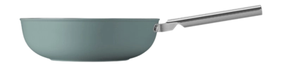 Wok Smeg 50's Style Emerald Green 30 cm