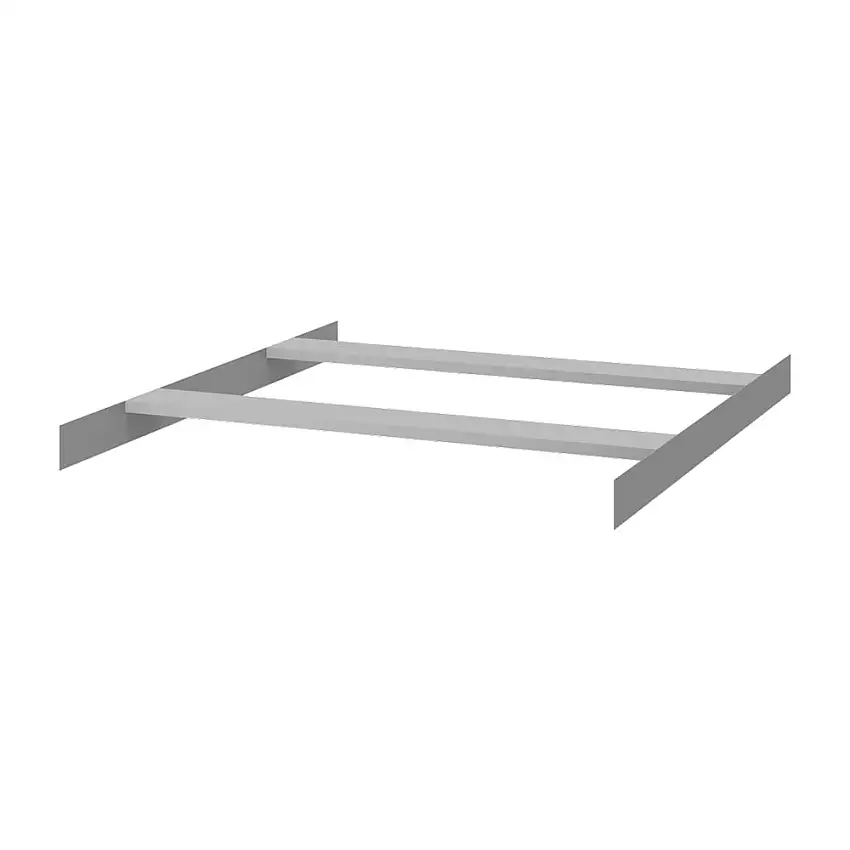 Zusatzebene für Pendelhefter-Regal doppelseitig Stecksystem MAGNUS Made in Germany | BxT 100x80cm | Traglast 40kg | Pendelsystem Elba/Leitz | Verzinkt