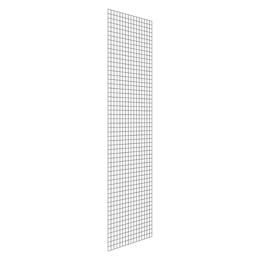 Gitter-Seitenwand für Fachbodenregale Stecksystem MAGNUS Made in Germany | passend zu HxT 250x80cm | Masche 5x5cm | Stärke 2,4mm | Verzinkt