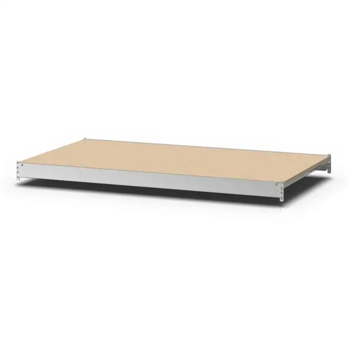 Zusatzebene für Weitspannregal Stecksystem MAGNUS Made in Germany | BxT 150x60cm | Fachlast 350kg | Spanplatten-Fachboden | Verzinkt