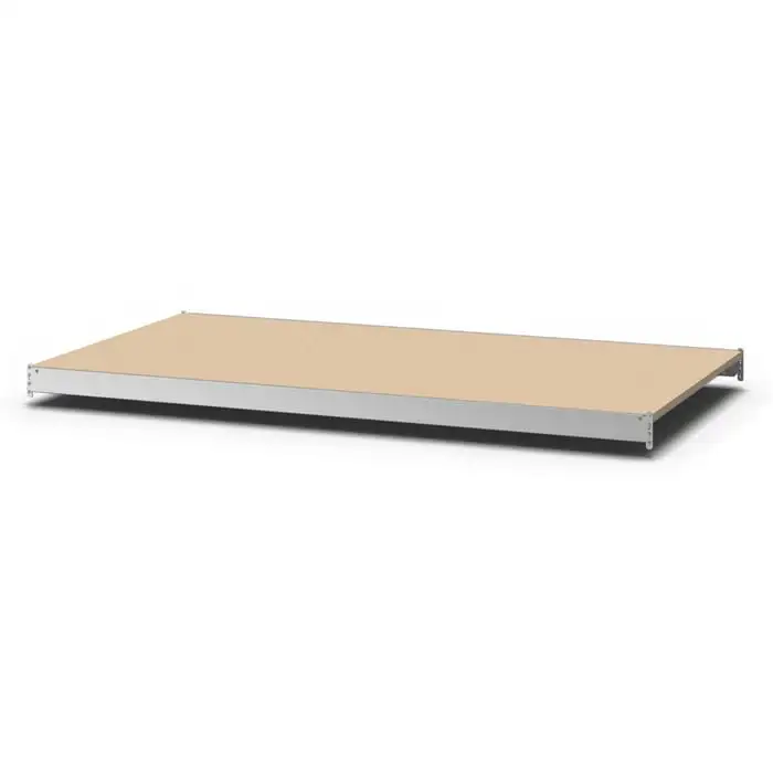 Zusatzebene für Weitspannregal Stecksystem MAGNUS Made in Germany | BxT 200x80cm | Fachlast 350kg | Spanplatten-Fachboden | Verzinkt