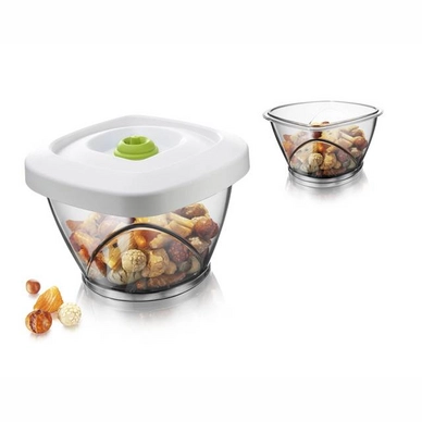 Vakuumbox Tomorrow's Kitchen 0,65 Liter Weiß