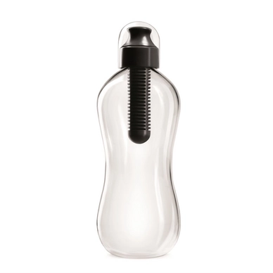 Trinkflasche Bobble Medium Schwarz